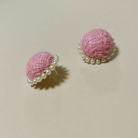 Vintage pearl earrings N797 - Picture 4 of 5